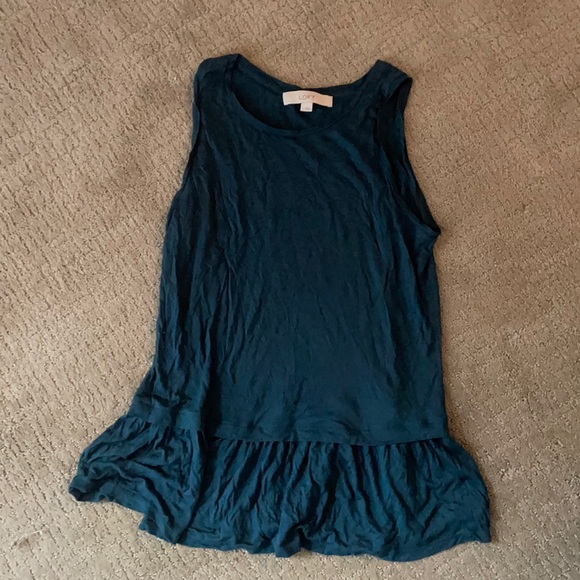 Green top, small size by Loft, new without tag. - Picture 1 of 3